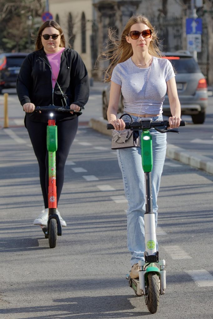 electric scooter, women, road, e-scooter, girls, casual, driving, street, traffic, urban, recreation, electric scooter, electric scooter, electric scooter, electric scooter, electric scooter